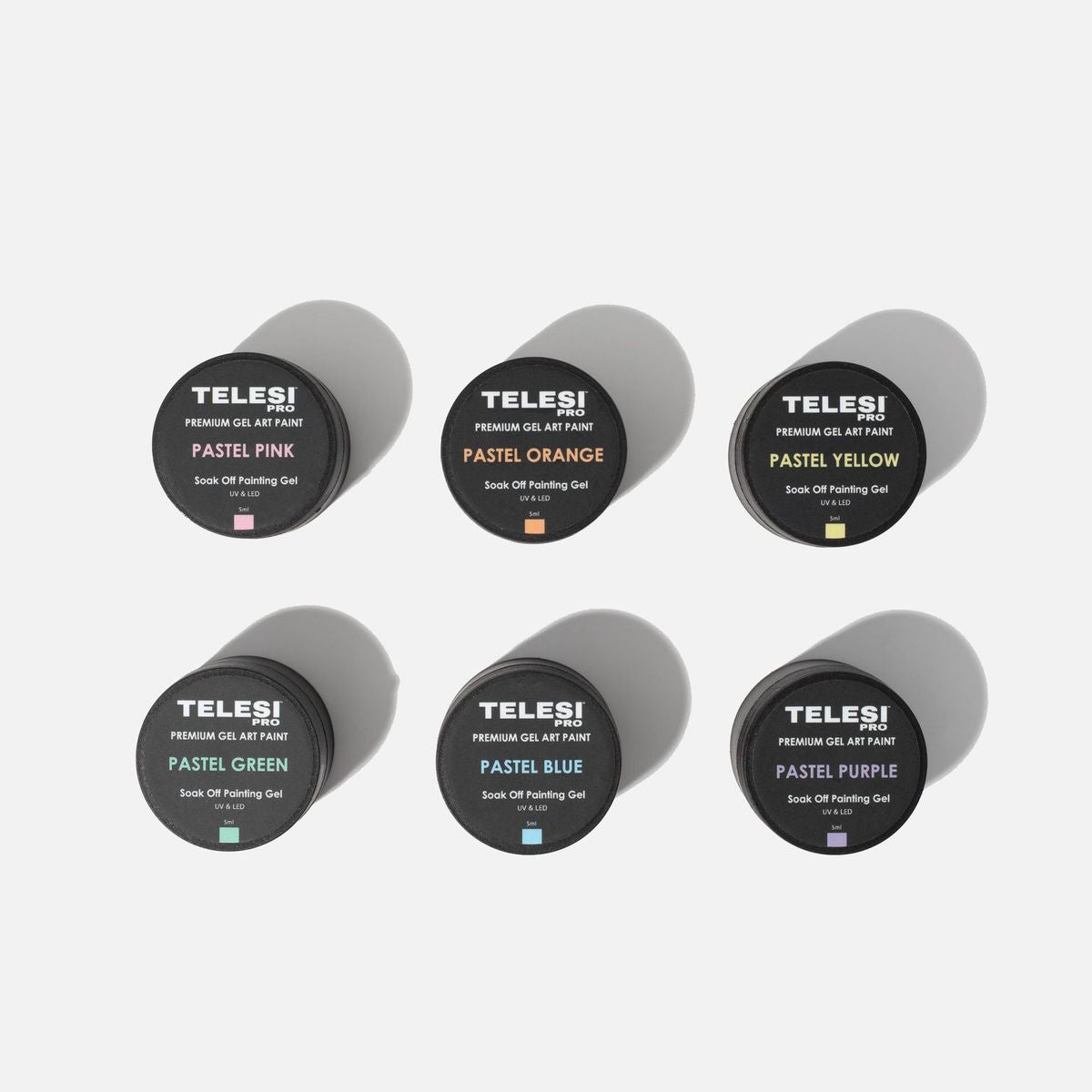 Gel Art Paint Pots | Pastel Collection