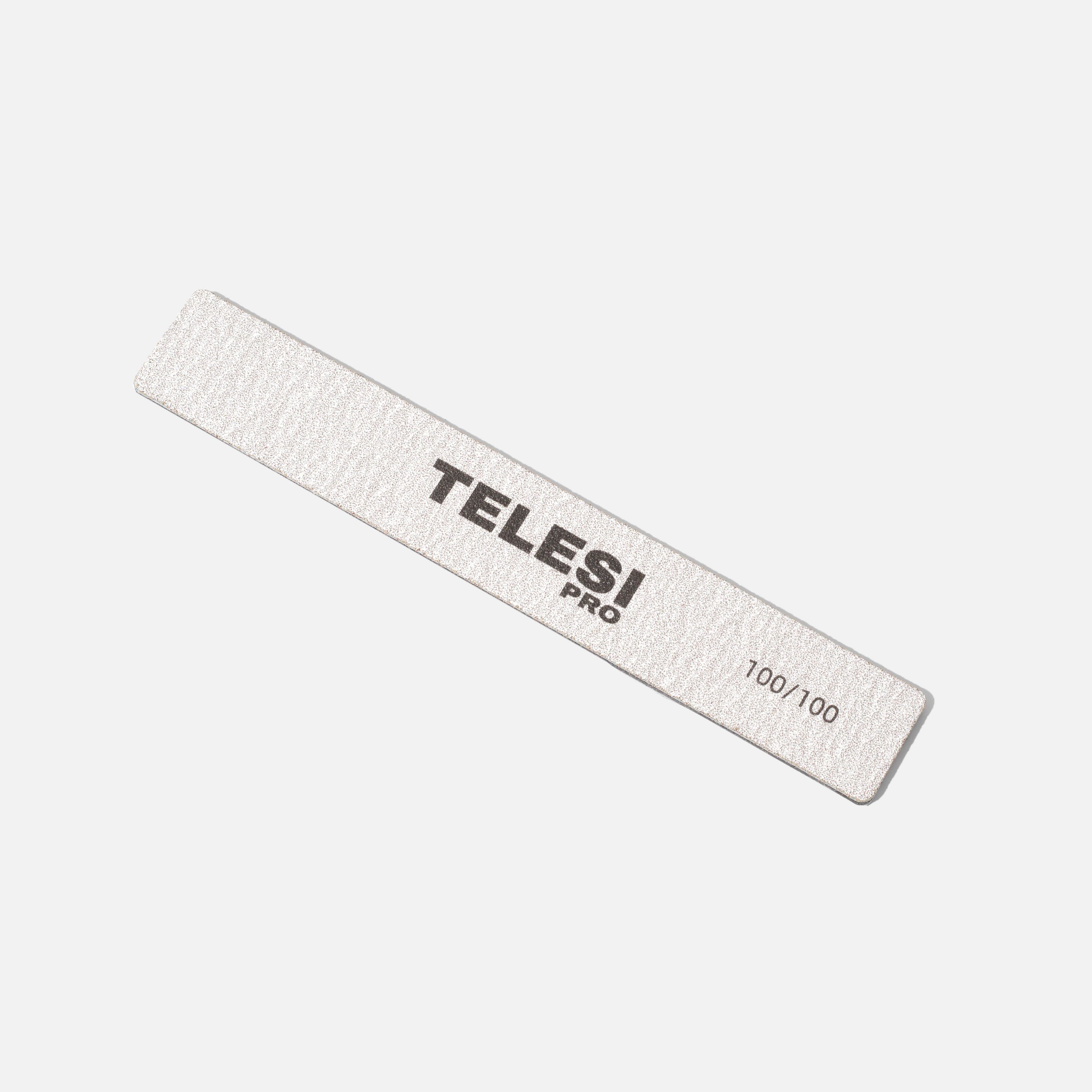 Rectangle File Premium 100/100 Grit - Single or Bulk – Telesi Pro